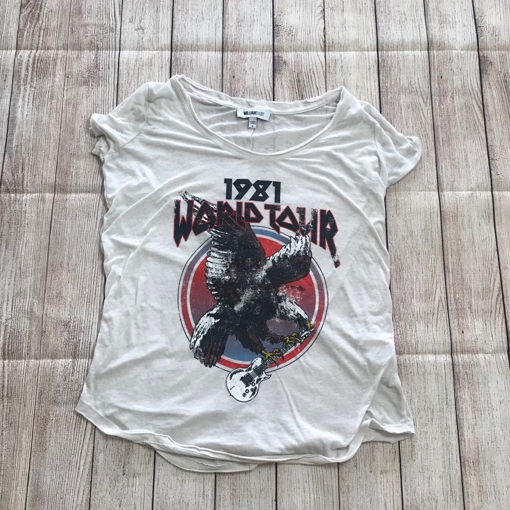 WilliamRast 1981 World Tour Tee Shirt